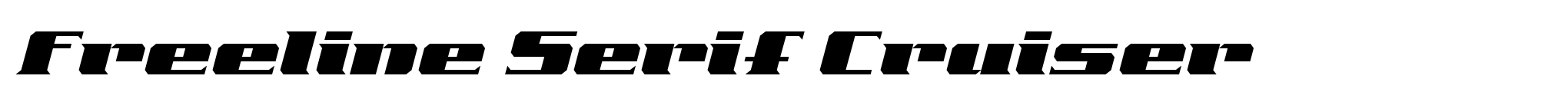 Freeline Serif Cruiser image